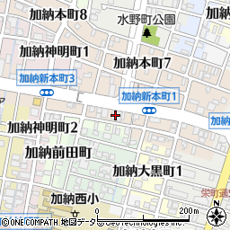 大垣共立銀行加納支店周辺の地図