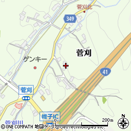 岐阜県可児市菅刈1011周辺の地図