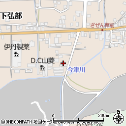 滋賀県高島市今津町弘川1611-3周辺の地図