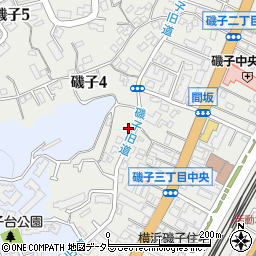神奈川県横浜市磯子区磯子4丁目11-4周辺の地図
