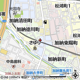 岐阜県岐阜市加納徳川町12周辺の地図