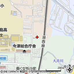 滋賀県高島市今津町弘川6-1周辺の地図
