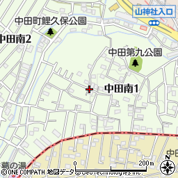 神奈川県横浜市泉区中田南1丁目周辺の地図