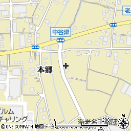 神奈川県海老名市本郷466-3周辺の地図