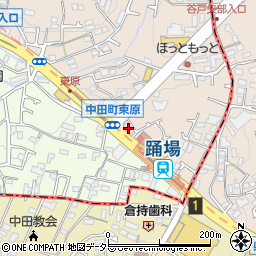 ダイシャリン　踊場駅前店周辺の地図