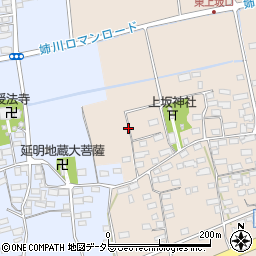 滋賀県長浜市東上坂町周辺の地図