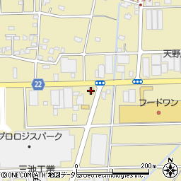 丸亀製麺海老名店周辺の地図