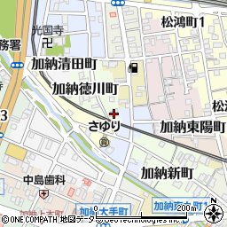 岐阜県岐阜市加納徳川町11周辺の地図
