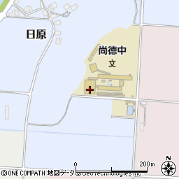 鳥取県米子市日原825-1周辺の地図
