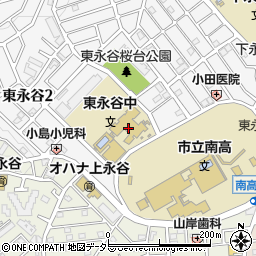 横浜市立東永谷中学校周辺の地図