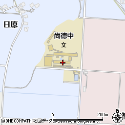 鳥取県米子市日原825-3周辺の地図