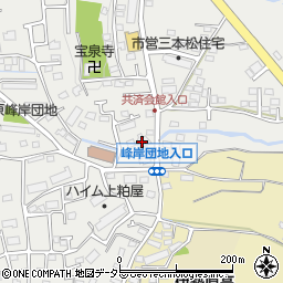 損害保険ジャパン　秋山モータース代理店周辺の地図