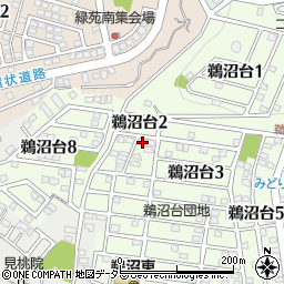 岐阜県各務原市鵜沼台2丁目67周辺の地図