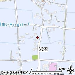 千葉県長生郡長生村岩沼1443周辺の地図