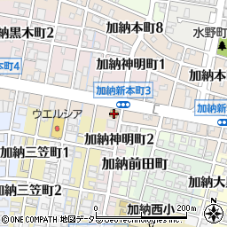 デニーズ岐阜加納店周辺の地図