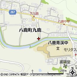 兵庫県養父市八鹿町九鹿511-1周辺の地図