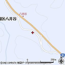 兵庫県美方郡香美町村岡区八井谷403周辺の地図