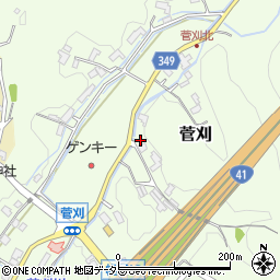 岐阜県可児市菅刈1013周辺の地図