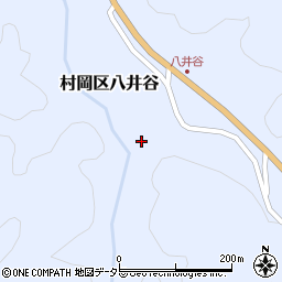 兵庫県美方郡香美町村岡区八井谷91周辺の地図