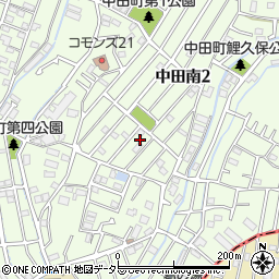 神奈川県横浜市泉区中田南周辺の地図