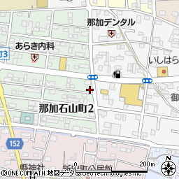 岐阜県各務原市那加石山町2丁目27周辺の地図