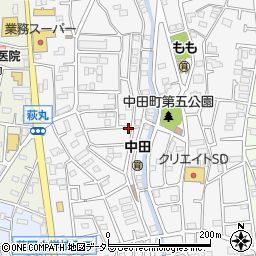 神奈川県横浜市泉区中田西3丁目周辺の地図