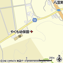島根県松江市八雲町東岩坂120-4周辺の地図