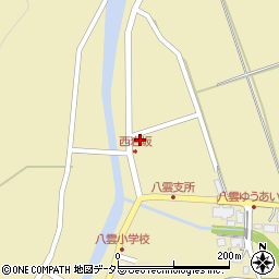 島根県松江市八雲町西岩坂361周辺の地図