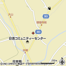 岐阜県瑞浪市日吉町4092周辺の地図