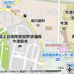 滋賀県高島市今津町弘川251周辺の地図