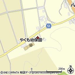 島根県松江市八雲町東岩坂118周辺の地図