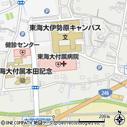 山王総合株式会社　東海大学病院支店周辺の地図