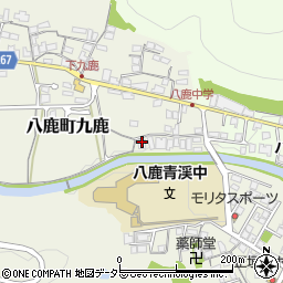 兵庫県養父市八鹿町九鹿229周辺の地図