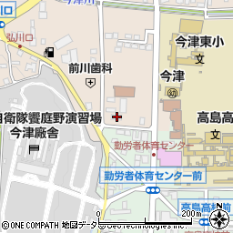 滋賀県高島市今津町弘川249-1周辺の地図