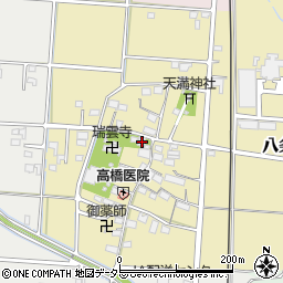生蓮寺周辺の地図