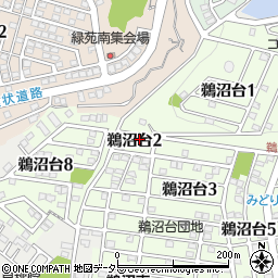 岐阜県各務原市鵜沼台2丁目41周辺の地図