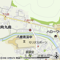 兵庫県養父市八鹿町九鹿232周辺の地図