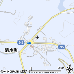 黒田千年堂本堂前売店周辺の地図