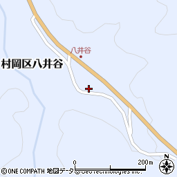 兵庫県美方郡香美町村岡区八井谷670周辺の地図