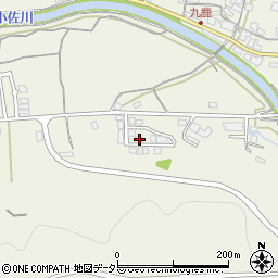 兵庫県養父市八鹿町九鹿577周辺の地図