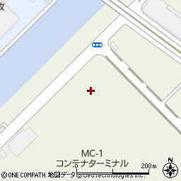 神奈川県横浜市中区南本牧周辺の地図