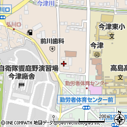 滋賀県高島市今津町弘川246周辺の地図