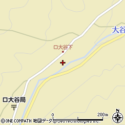 兵庫県美方郡香美町村岡区口大谷555周辺の地図