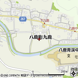 兵庫県養父市八鹿町九鹿493周辺の地図