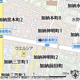 金剛保険株式会社岐阜支社周辺の地図