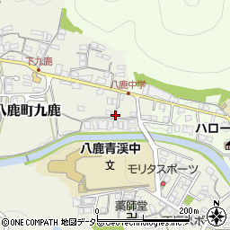 兵庫県養父市八鹿町九鹿238周辺の地図