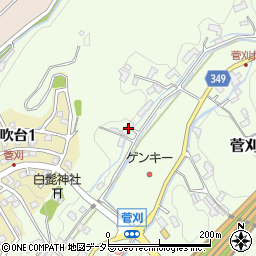 岐阜県可児市菅刈1102周辺の地図