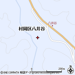 兵庫県美方郡香美町村岡区八井谷33周辺の地図