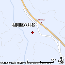 兵庫県美方郡香美町村岡区八井谷29周辺の地図