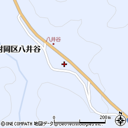 兵庫県美方郡香美町村岡区八井谷667周辺の地図